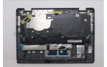 Lenovo 5M11R91266 C-Cover with keyboard, Portuguese, Luna Grey, Non-Backlight, World Face Camera, UK