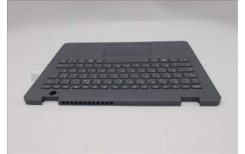 Lenovo 5M11R91297 C-Cover with keyboard, French, Luna Grey, Backlight, No World Face Camera, US