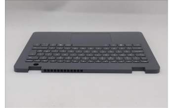 Lenovo 5M11R91334 C-Cover with keyboard, UK English, Luna Grey, Backlight, No World Face Camera, UK