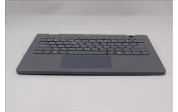Lenovo 5M11R91338 C-Cover with keyboard, Arabic, Luna Grey, Backlight, World Face Camera, US