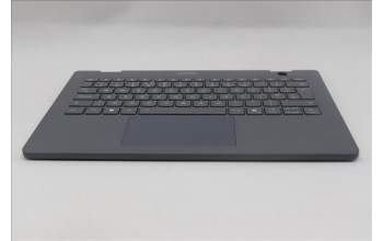Lenovo 5M11R91387 C-Cover with keyboard, UK English, Luna Grey, Backlight, World Face Camera, UK