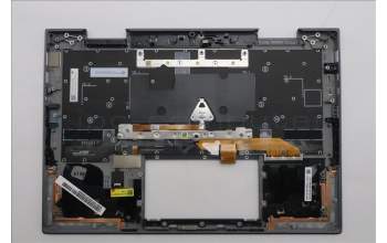 Lenovo 5M11R91508 C-Cover with keyboard, Hungarian, Grey, Backlight, FingerPrint Reader, WWAN, UK