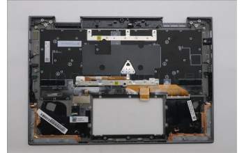 Lenovo 5M11R91546 C-Cover with keyboard, UK English, Grey, Backlight, FingerPrint Reader, WWAN, UK