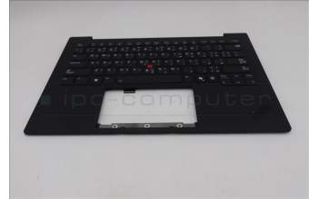 Lenovo 5M11S09531 C-Cover with keyboard, Arabic, Black, Backlight, US