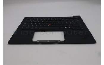 Lenovo 5M11S09533 C-Cover with keyboard, Belgian, Black, Backlight, UK