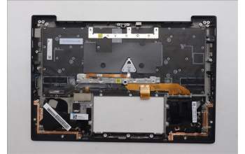 Lenovo 5M11S09605 C-Cover with keyboard, Arabic, Black, Backlight, WWAN, US