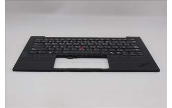 Lenovo 5M11S09605 C-Cover with keyboard, Arabic, Black, Backlight, WWAN, US