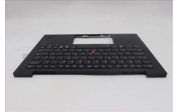 Lenovo 5M11S09618 C-Cover with keyboard, English, Black, Backlight, WWAN, US