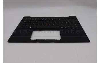 Lenovo 5M11S09621 C-Cover with keyboard, Estonian, Black, Backlight, WWAN, UK