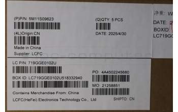 LENOVO 5M11S09623 Keyb X1 Carbon 2025 G13 Cover US/I - WW