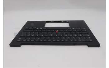 Lenovo 5M11S09635 C-Cover with keyboard, Hungarian, Black, Backlight, WWAN, UK