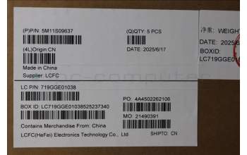 Lenovo 5M11S09637 C-Cover with keyboard, Icelandic, Black, Backlight, WWAN, UK