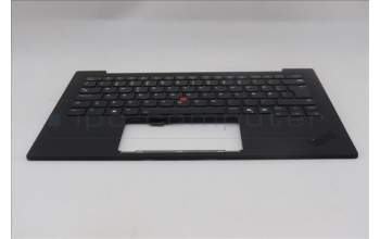 Lenovo 5M11S09649 C-Cover with keyboard, Norwegian, Black, Backlight, WWAN, UK