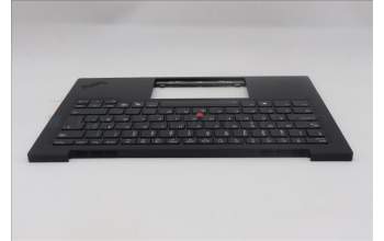 Lenovo 5M11S09649 C-Cover with keyboard, Norwegian, Black, Backlight, WWAN, UK