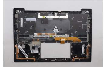 Lenovo 5M11S09657 C-Cover with keyboard, Slovenian, Black, Backlight, WWAN, UK