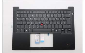 Lenovo 5M11S09694 C-Cover with keyboard, Hungarian, Black, UK