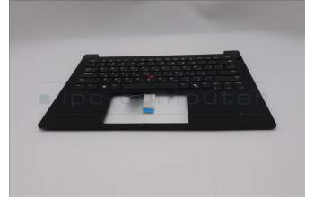 Lenovo 5M11S09696 C-Cover with keyboard, Hebrew, Black, US