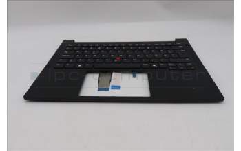 Lenovo 5M11S09711 C-Cover with keyboard, Swedish/Finnish, Black, UK