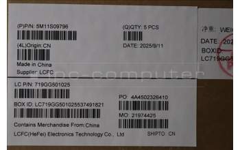 Lenovo 5M11S09796 C-Abdeckung mit Tastatur, Portugiesisch, schwarz, Hintergrundbeleuchtung