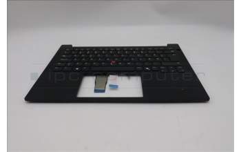 Lenovo 5M11S09891 C-Cover with keyboard, Danish, Black, UK