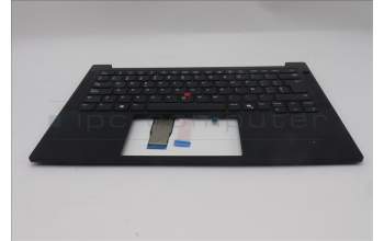 Lenovo 5M11S09893 C-Cover with keyboard, Spanish, Black, UK