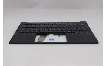 Lenovo 5M11S10036 C-Cover with keyboard, UK English, Black, Backlight, UK