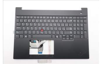 Lenovo 5M11S10093 C-Cover with keyboard, Arabic, Black, US