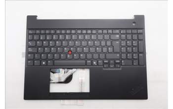 Lenovo 5M11S10099 C-Cover with keyboard, Spanish, Black, UK