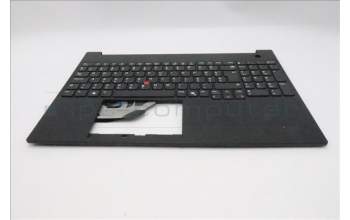Lenovo 5M11S10108 C-Cover with keyboard, Hungarian, Black, UK