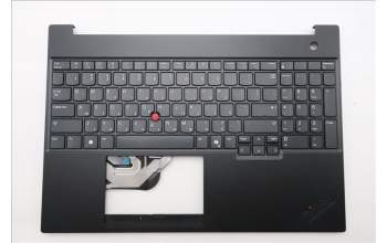 Lenovo 5M11S10109 C-Cover with keyboard, Hebrew, Black, US