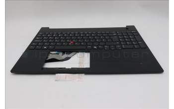 Lenovo 5M11S10114 C-Cover with keyboard, Norwegian, Black, UK