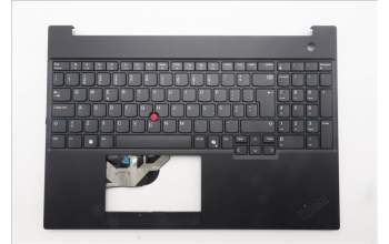 Lenovo 5M11S10116 C-Cover with keyboard, Portuguese, Black, UK