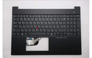 Lenovo 5M11S10117 C-Cover with keyboard, Russian, Black, US