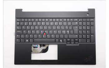Lenovo 5M11S10126 C-Cover with keyboard, Nordic, Black, UK