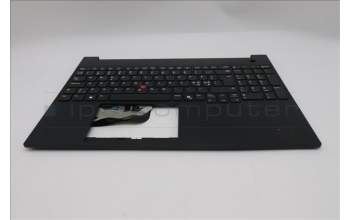 Lenovo 5M11S10126 C-Cover with keyboard, Nordic, Black, UK