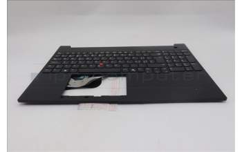 Lenovo 5M11S10128 C-Cover with keyboard, Switzerland, Black, UK