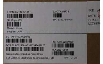 Lenovo 5M11S10131 C-Cover with keyboard, UK English, Black, UK