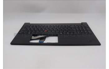 Lenovo 5M11S10158 C-Cover with keyboard, English, Black, Backlight, US