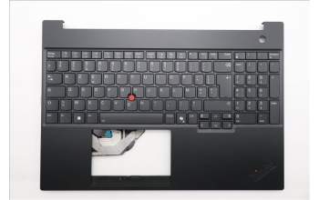 Lenovo 5M11S10175 C-Cover with keyboard, French, Black, Backlight