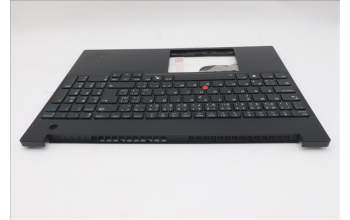 Lenovo 5M11S10204 C-Cover with keyboard, Czech Slovakian, Black, Backlight, UK
