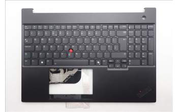 Lenovo 5M11S10221 C-Cover with keyboard, UK English, Black, Backlight, UK