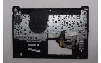 Lenovo 5M11S10224 C-Cover with keyboard, US English Euro, Black, Backlight, US