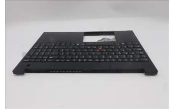 Lenovo 5M11S10282 C-Cover with keyboard, Spanish, Black, UK