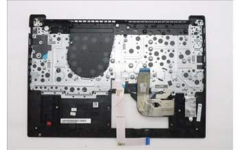 Lenovo 5M11S10285 C-Cover with keyboard, German, Black, UK