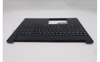 Lenovo 5M11S10306 C-Cover with keyboard, Swedish/Finnish, Black, UK