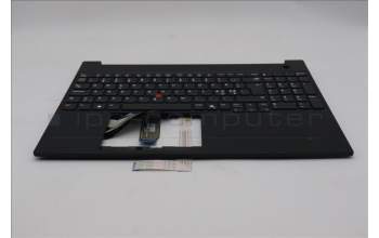 Lenovo 5M11S10307 C-Cover with keyboard, Nordic, Black, UK
