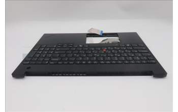 Lenovo 5M11S10364 C-Cover with keyboard, Greek, Black, Backlight, US