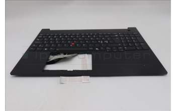 Lenovo 5M11S10394 C-Cover with keyboard, Nordic, Black, Backlight, UK