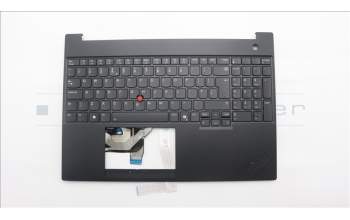 Lenovo 5M11S10402 C-Cover with keyboard, UK English, Black, Backlight, UK