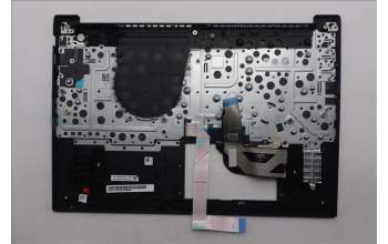 Lenovo 5M11S10406 C-Cover with keyboard, US English Euro, Black, Backlight, US